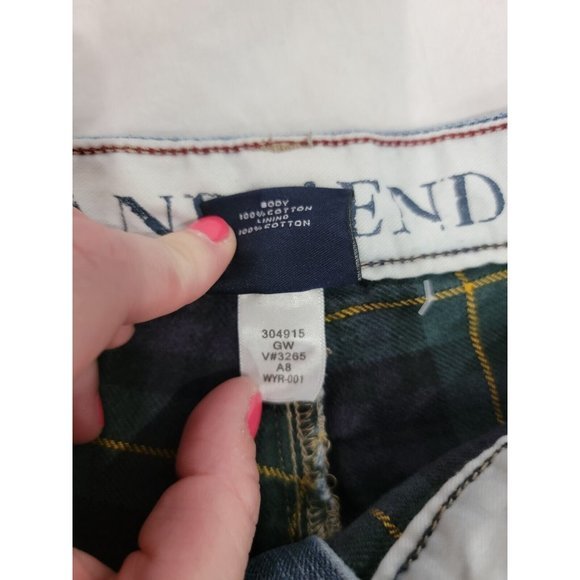 L.L. Bean Size 40 Lined Jeans Insulated Relaxed Fit Slightly Tapered Leg Cotton - Picture 7 of 12